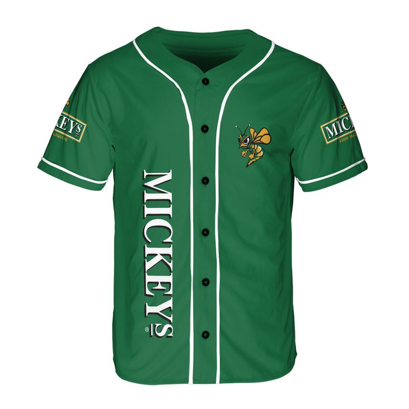 Mickey s Fine Malt Liquor Baseball Jersey Green mickey-s-fine-malt-liquor-baseball-jersey-green