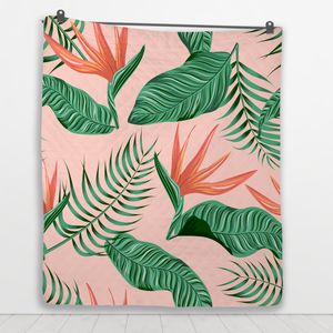 Colourful Tropical Quilt
