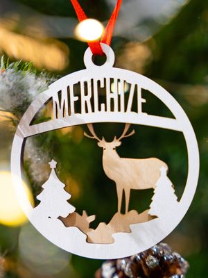 Custom Layered Wood Ornament 4