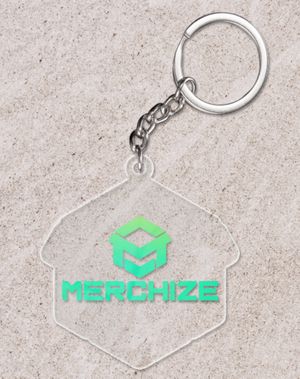 One sided plastic custom shaped ornament