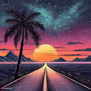 Sunset Spare Tire Cover