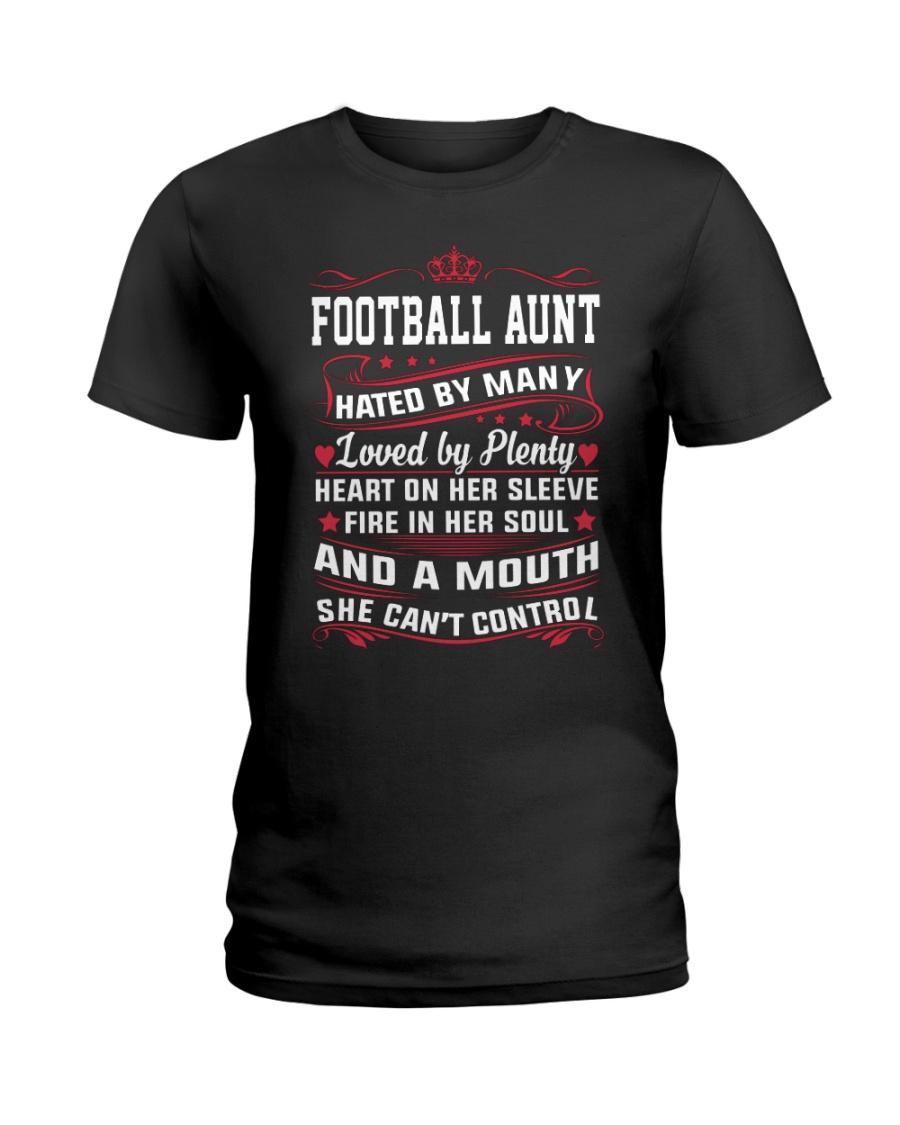 AWESOME FOOTBALL AUNT�Ladies T-Shirt