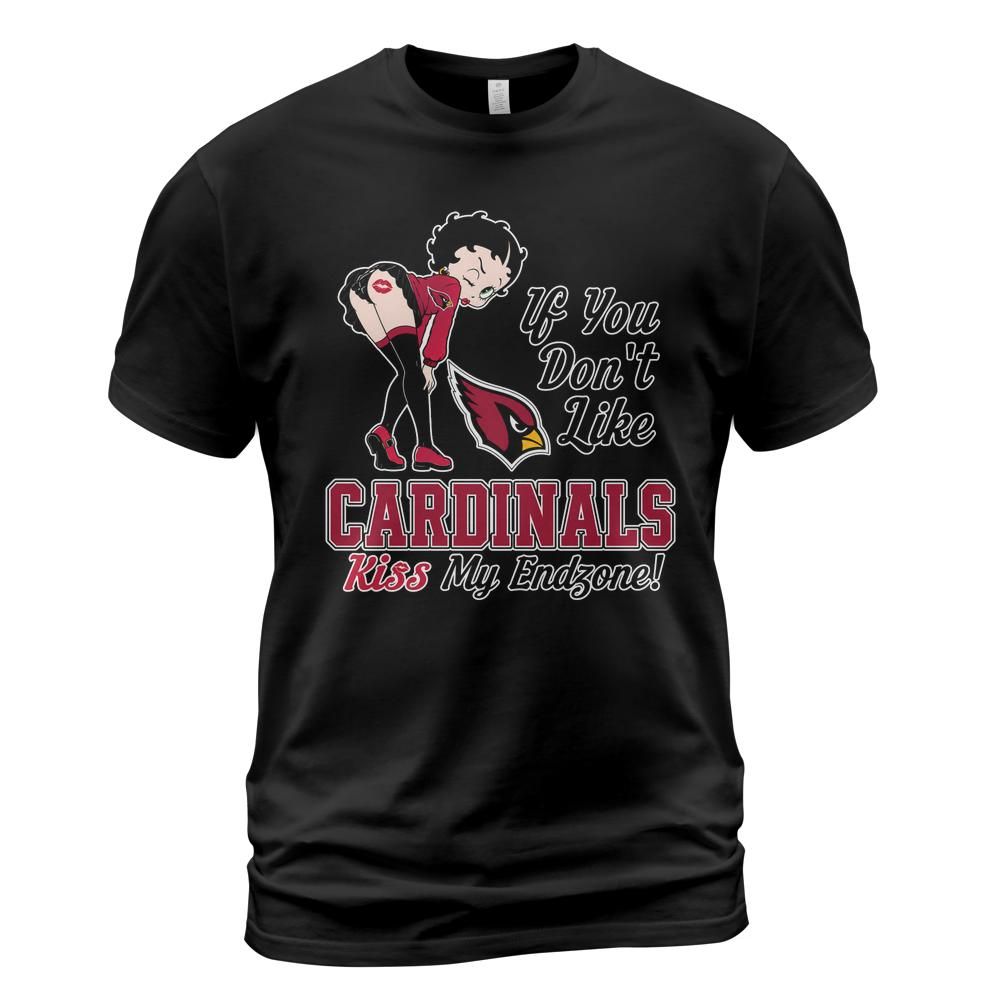 Cardinals Betty Boop Kiss My Endzone