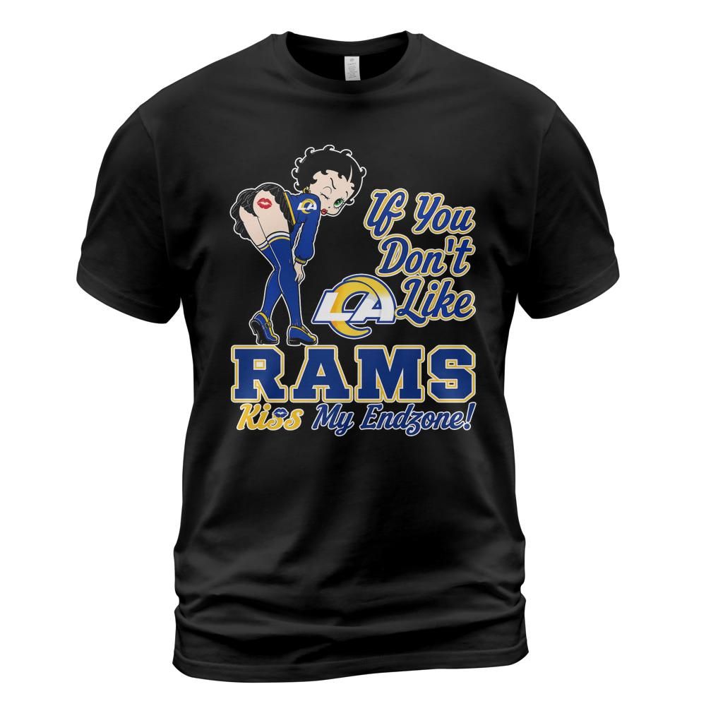 Rams Betty Boop Kiss My Endzone