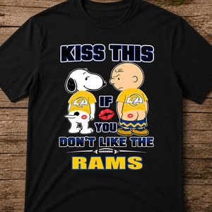 Rams Snoopy Kiss this