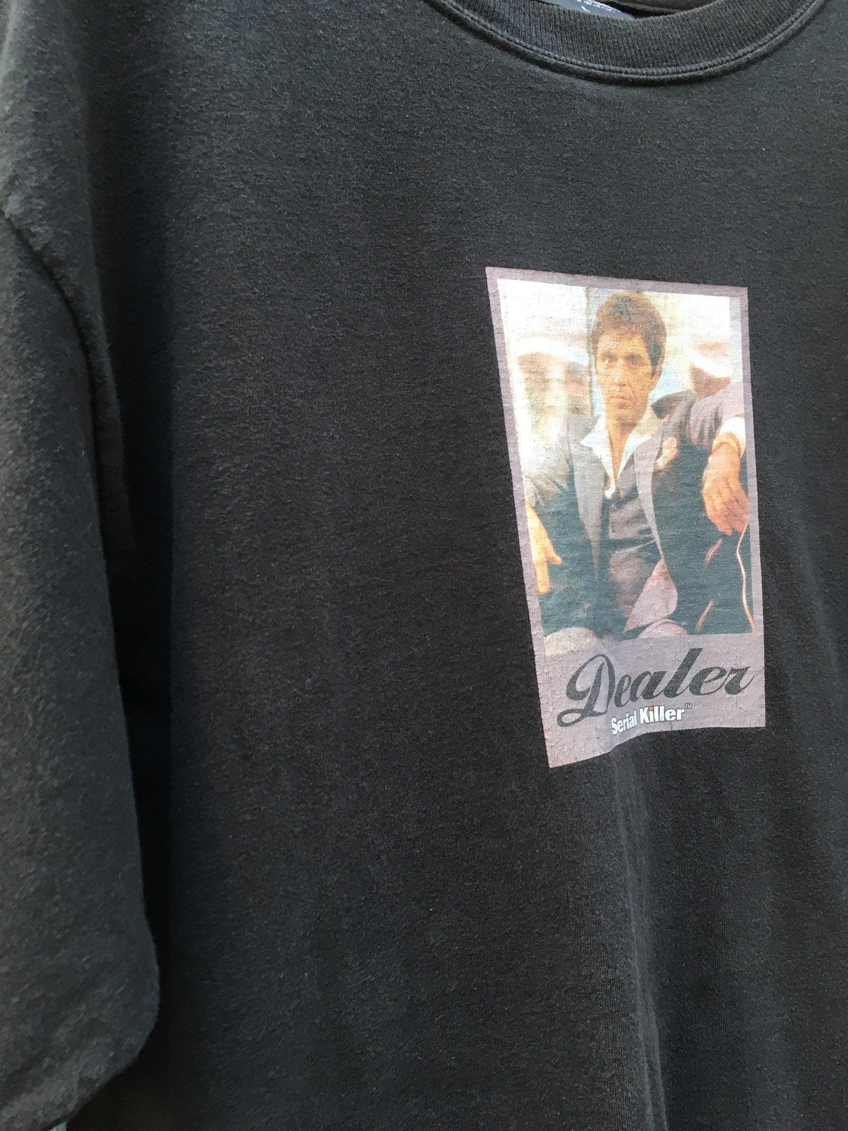 90s Serial Killer  Dealer  Al Pacino Scarface T-Shirt