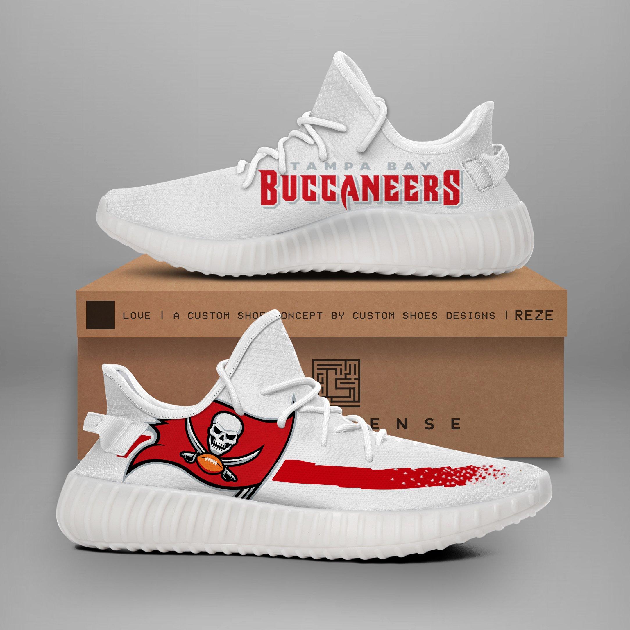 Kansas City Chiefs NFL Teams Yeezy Boost 350 V2 Shoes Sneaker Top Branding Trends 2020 (Copy)