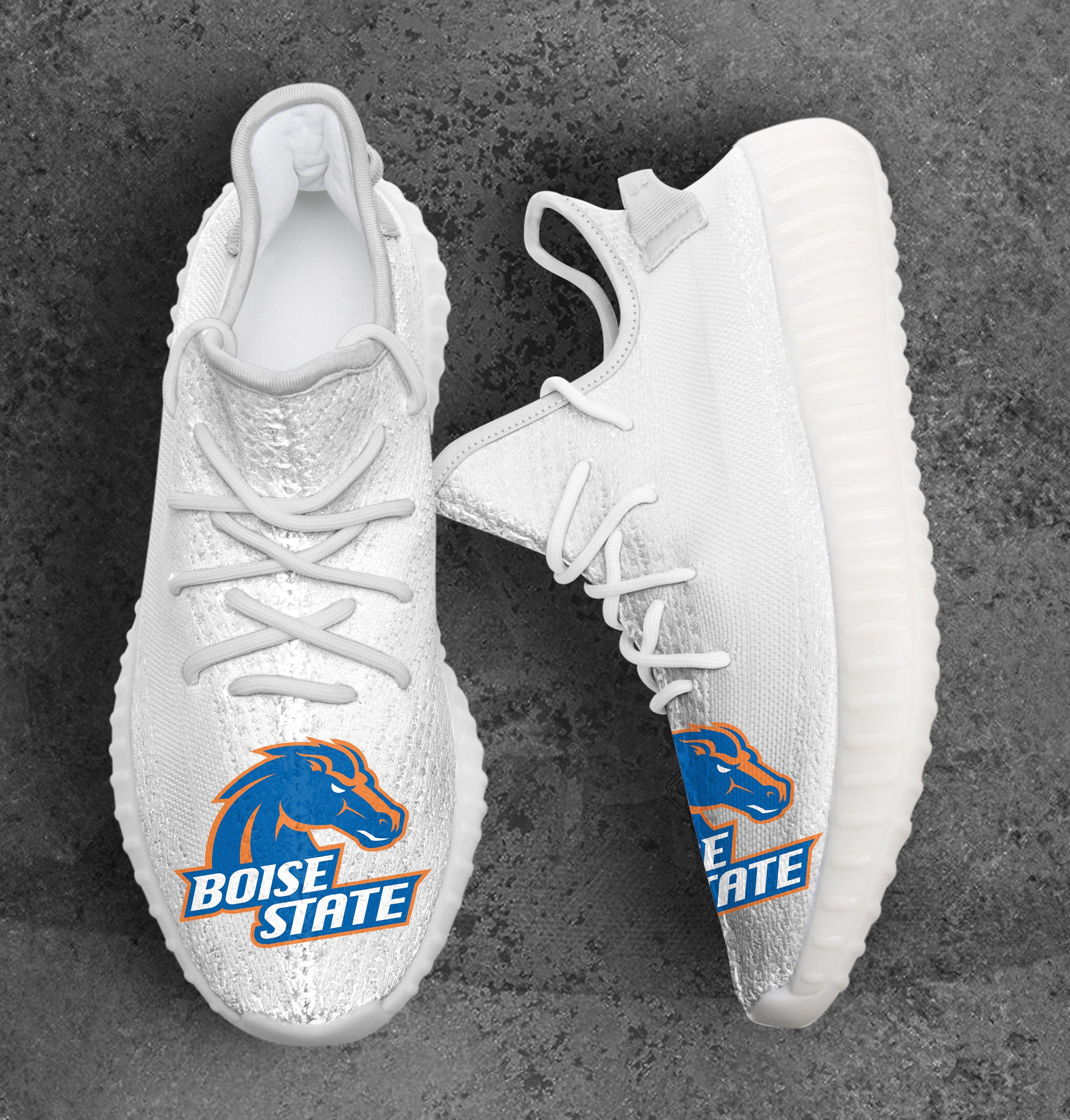 Boise State Broncos NCAA Teams Yeezy Boost 350 V2 Shoes Sneaker Top Branding Trends 2020 (Copy)