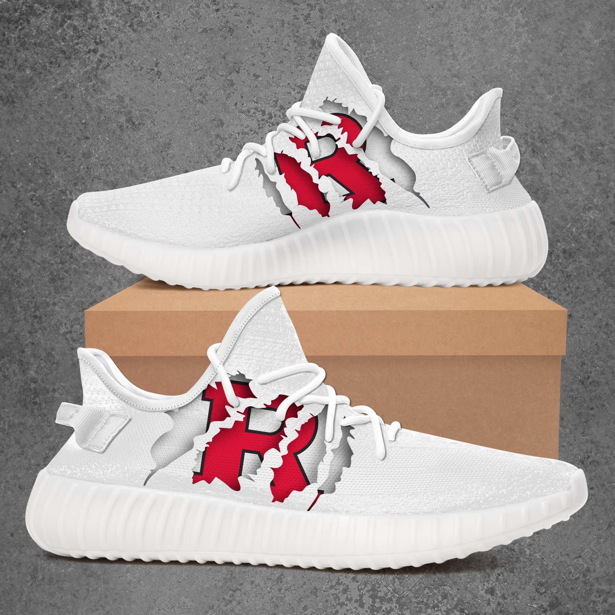 Rutgers Scarlet Knights NCAA Teams Yeezy Boost 350 V2 Shoes Sneaker Top Branding Trends 2020 (Copy)