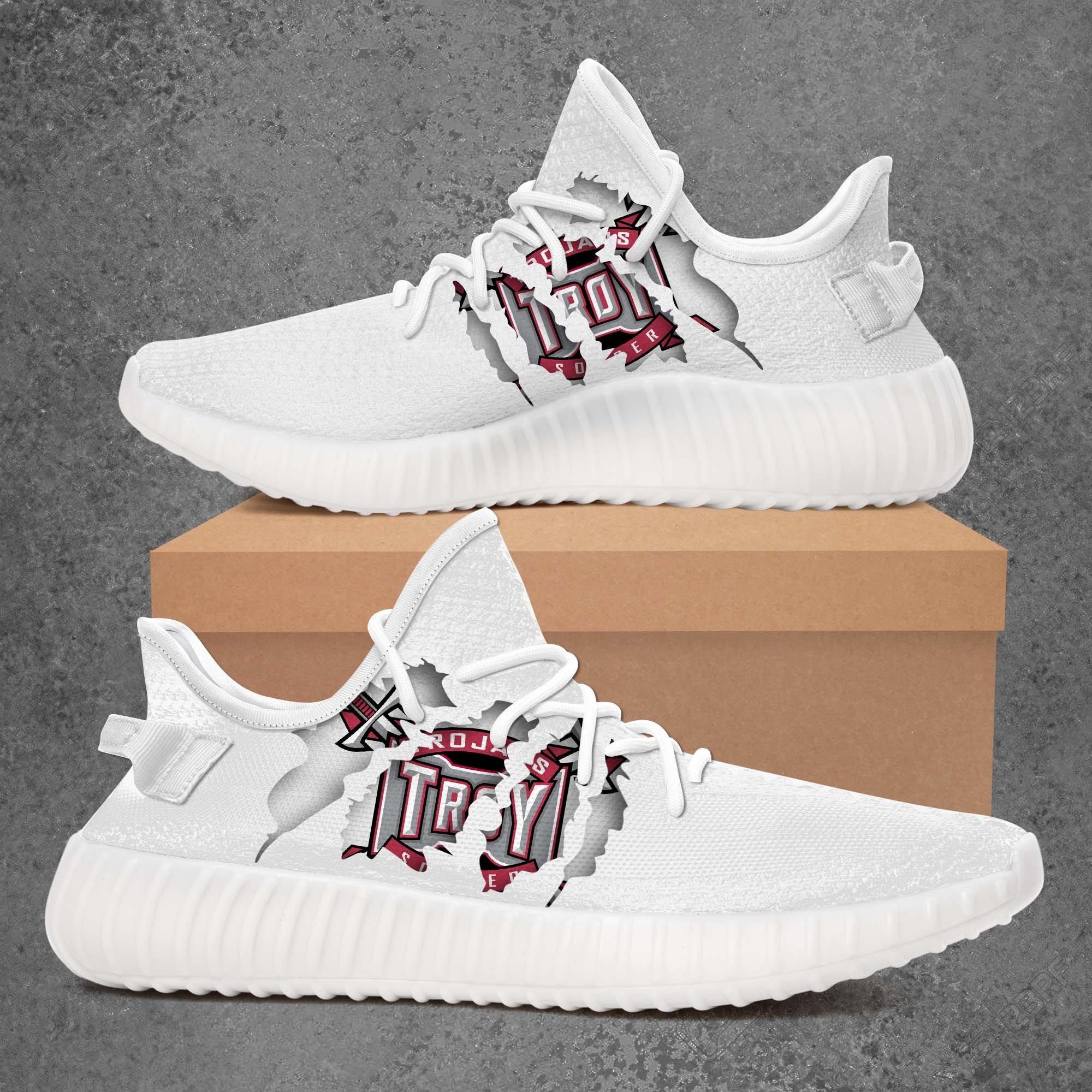 Troy Trojans NCAA Teams Yeezy Boost 350 V2 Shoes Sneaker Top Branding Trends 2020 (Copy)