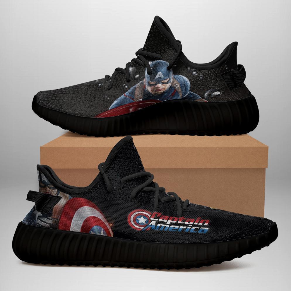 Captain America Yeezy Boost 350 V2 Shoes Top Branding Trends 2019