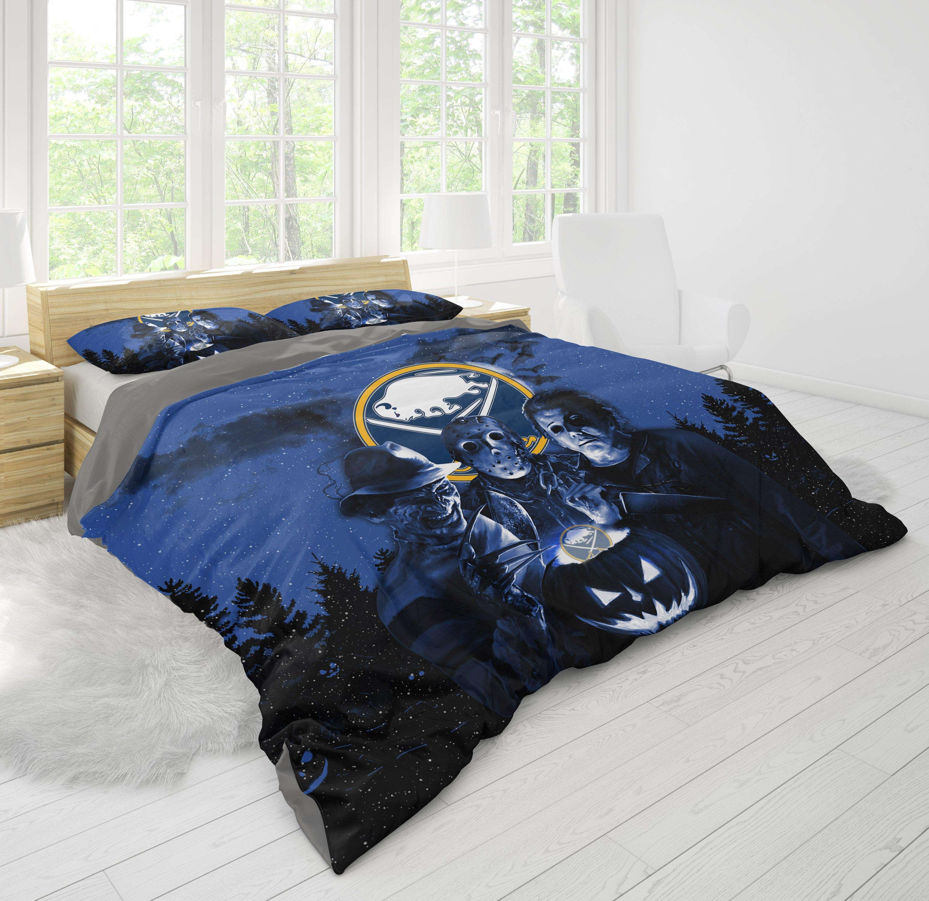 Buffalo Sabres NHL Hockey Freddy Krueger Jason Voorhees Michael Myers