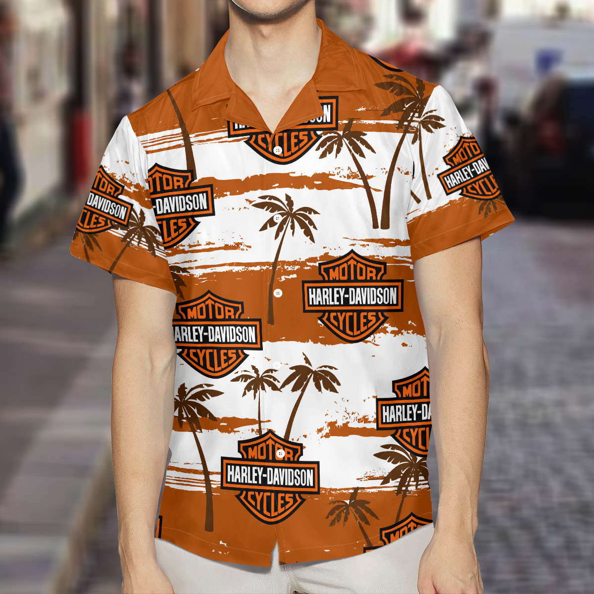 Harley Davidson Summer Hawaiian Shirt Vd48 