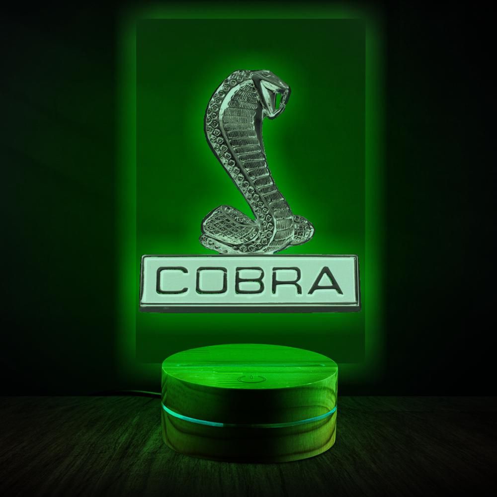 Cobra Night Light Lamp Multi Color With Remote Great Gift Mom Dad