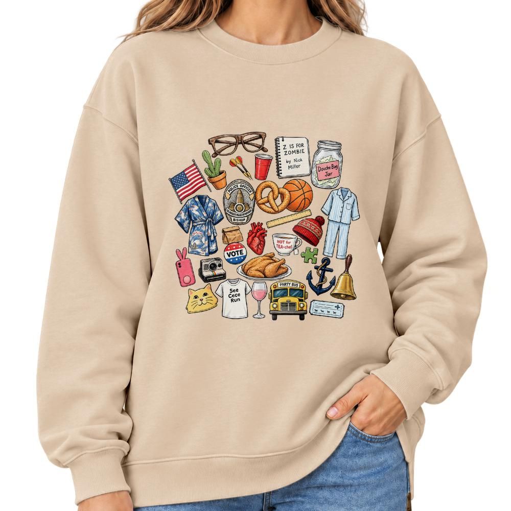 Classic Unisex Crew-neck Sweatshirt Gildan 18000 (Made in US)