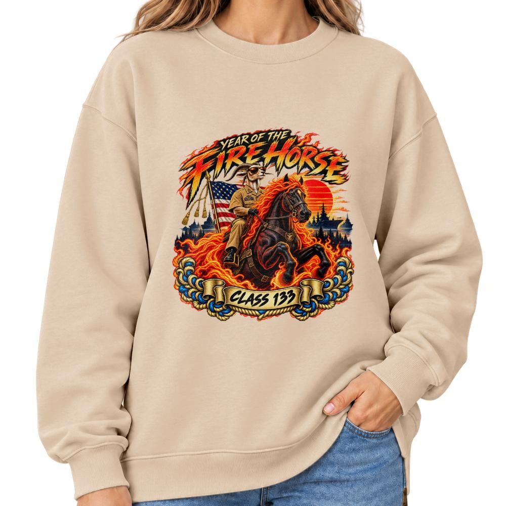 Classic Unisex Crew-neck Sweatshirt Gildan 18000 (Made in US)