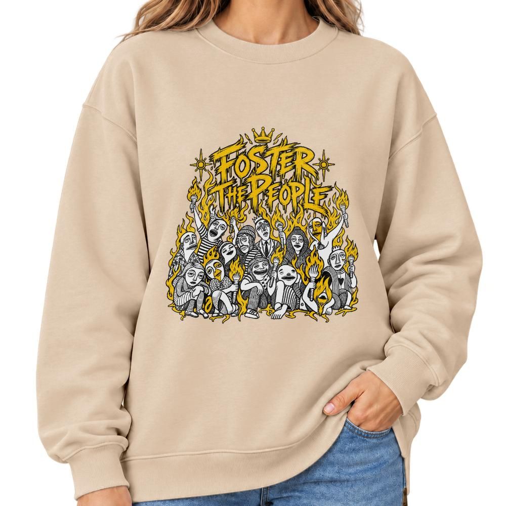 Classic Unisex Crew-neck Sweatshirt Gildan 18000 (Made in US)