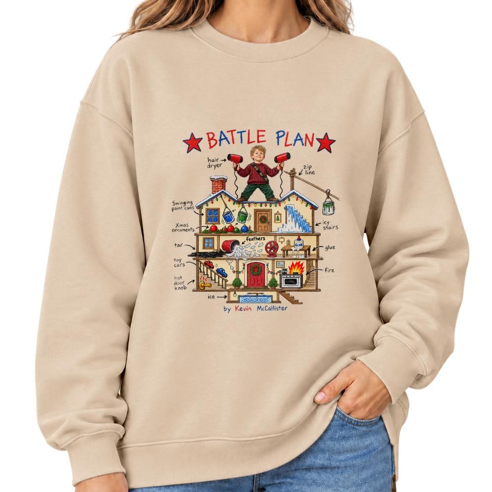 Classic Unisex Crew-neck Sweatshirt Gildan 18000 (Made in US)