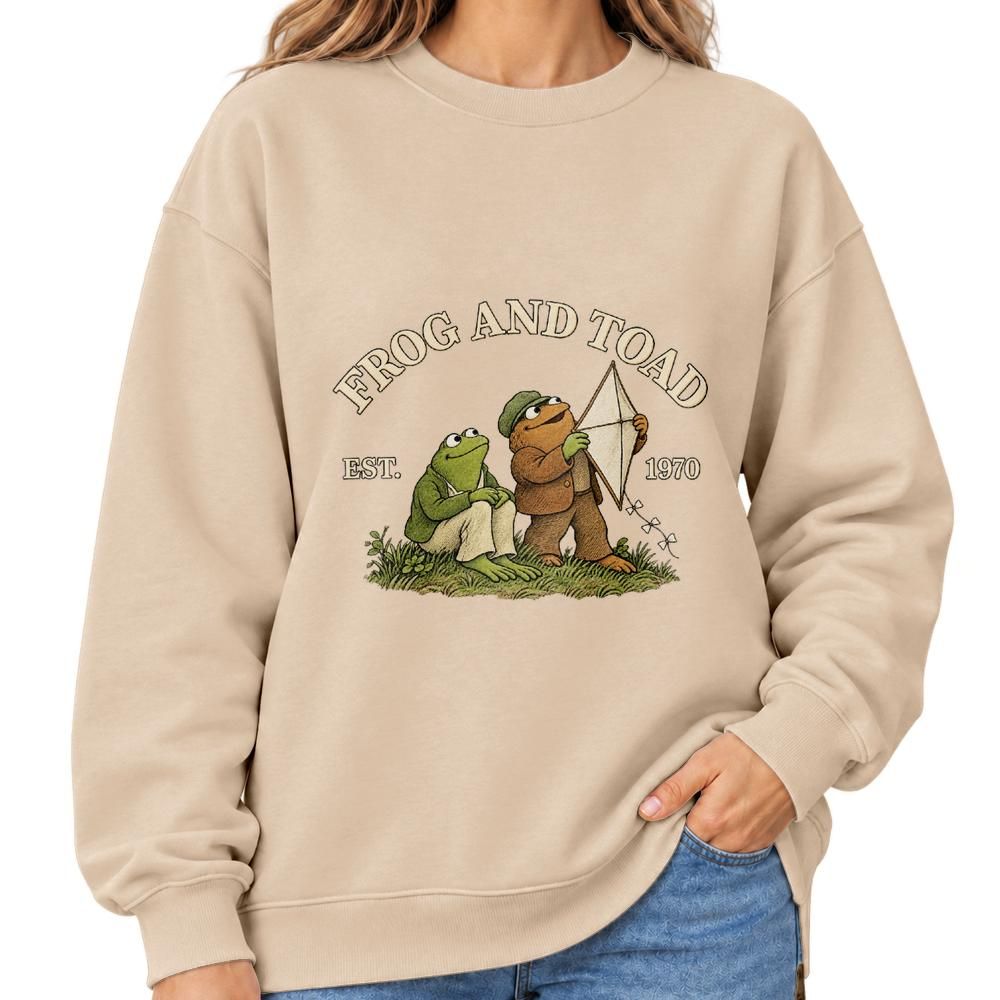 Classic Unisex Crew-neck Sweatshirt Gildan 18000 (Made in US)