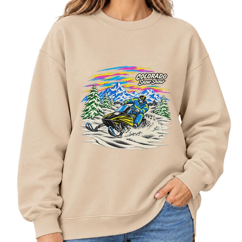 Classic Unisex Crew-neck Sweatshirt Gildan 18000 (Made in US)