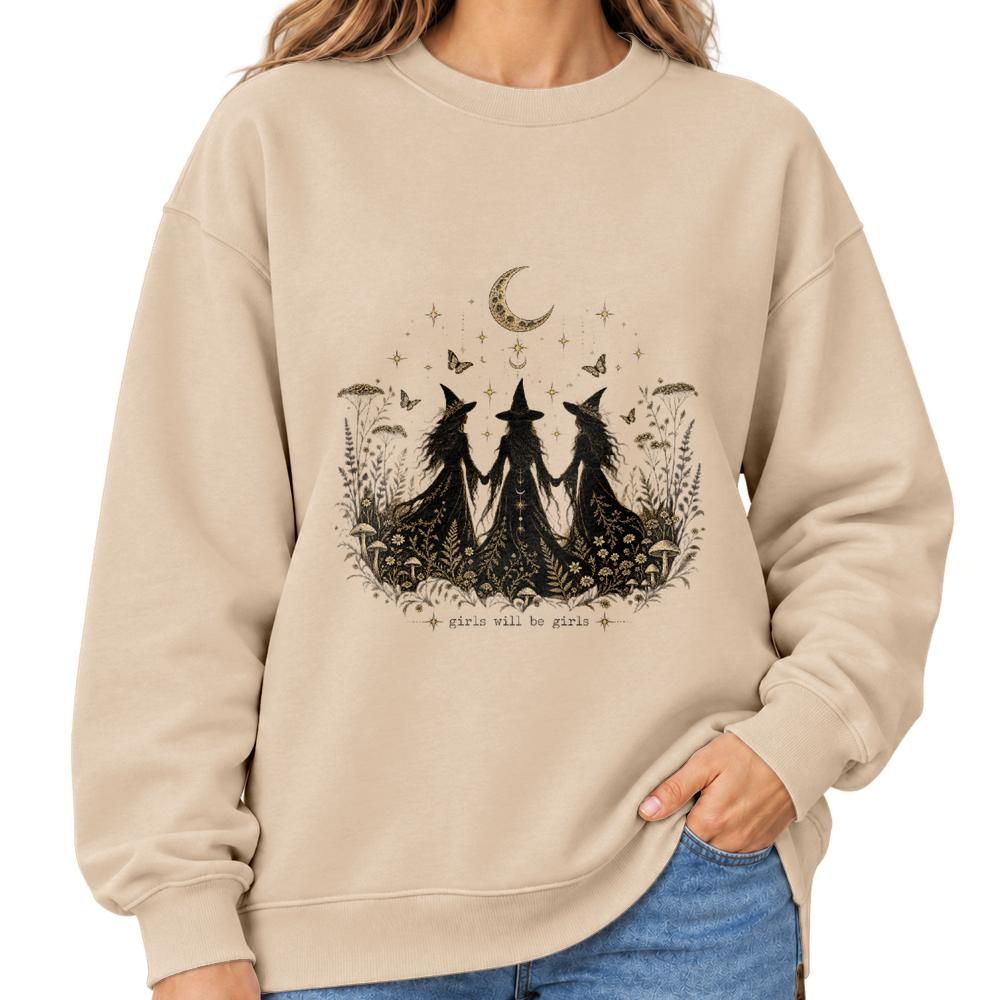 Classic Unisex Crew-neck Sweatshirt Gildan 18000 (Made in US)