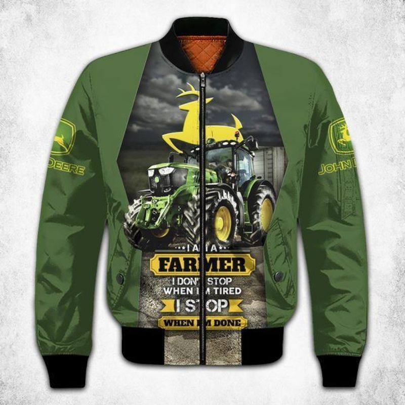 john deere bomber jacket