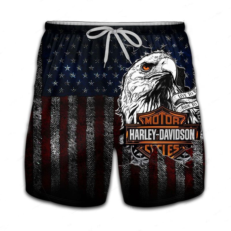 Harley Davidson Beach Shorts Sizes S - 5XL NAXA325E