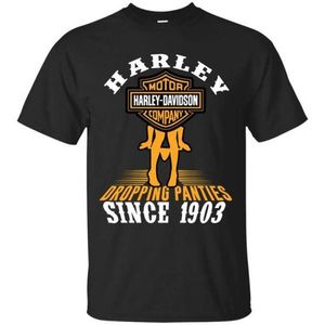 Harley Davidson Dropping Panties Since 1903 T-shirt, Crew-neck Sweatshirt, Hoodie, Tank Top, V-neck T-shirt Design 2D Full Printed Sizes S - 5XL - NABJ243