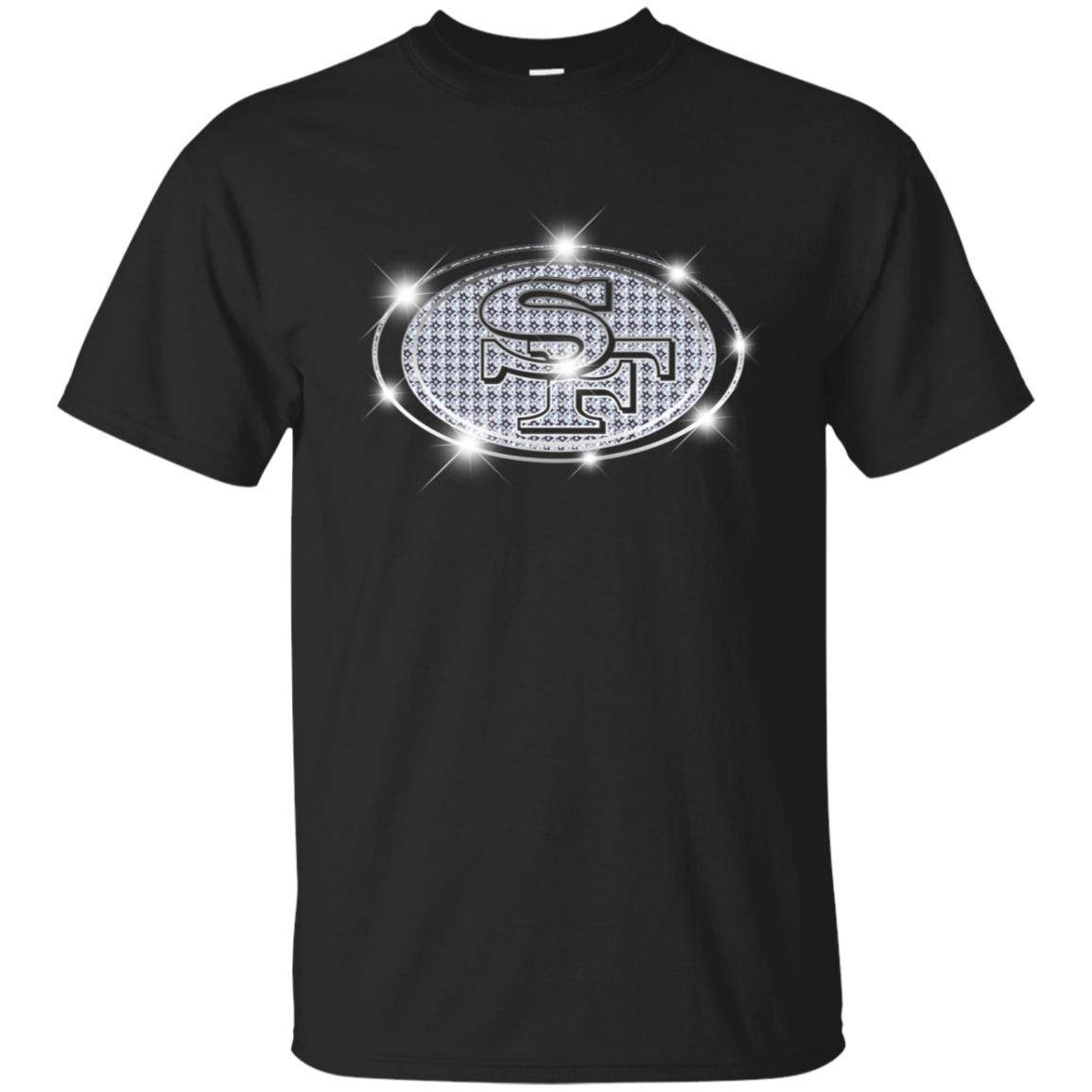 49ers Sparkle logo NFL football team T-Shirt