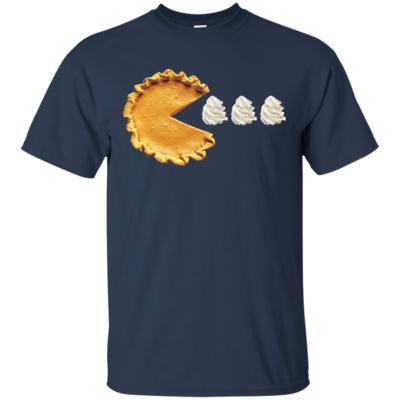 Pacman Pumpkin Pie Thanksgiving T-Shirt