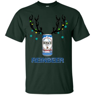 Busch Reinbeer Funny Beer Reindeer Christmas T-Shirt