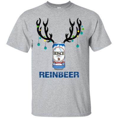 Busch Reinbeer Funny Beer Reindeer Christmas T-Shirt