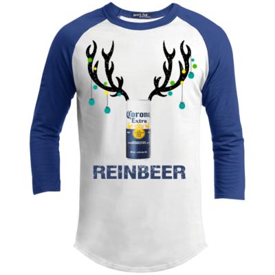 Corona Light Reinbeer Funny Beer Reindeer Christmas Sporty T-Shirt