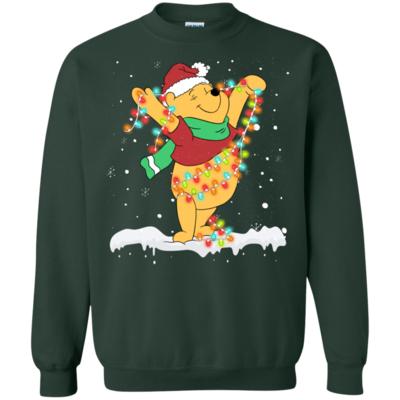 Pooh Winnie The Pooh Merry Christmas Sweatshirt