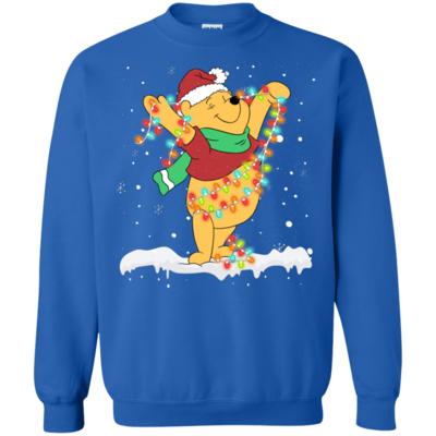 Pooh Winnie The Pooh Merry Christmas Sweatshirt