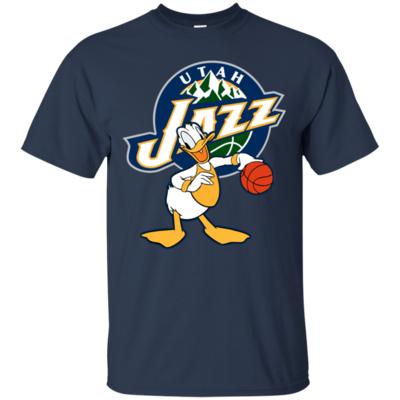 Donald Duck Love Jazz Basketball Team T-Shirt