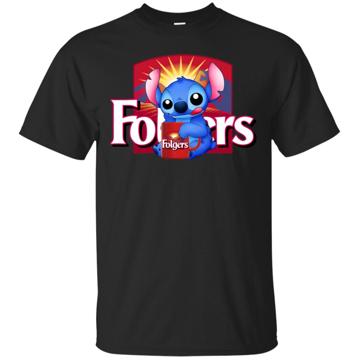 Stitch And Folgers Coffee Shirt VA02