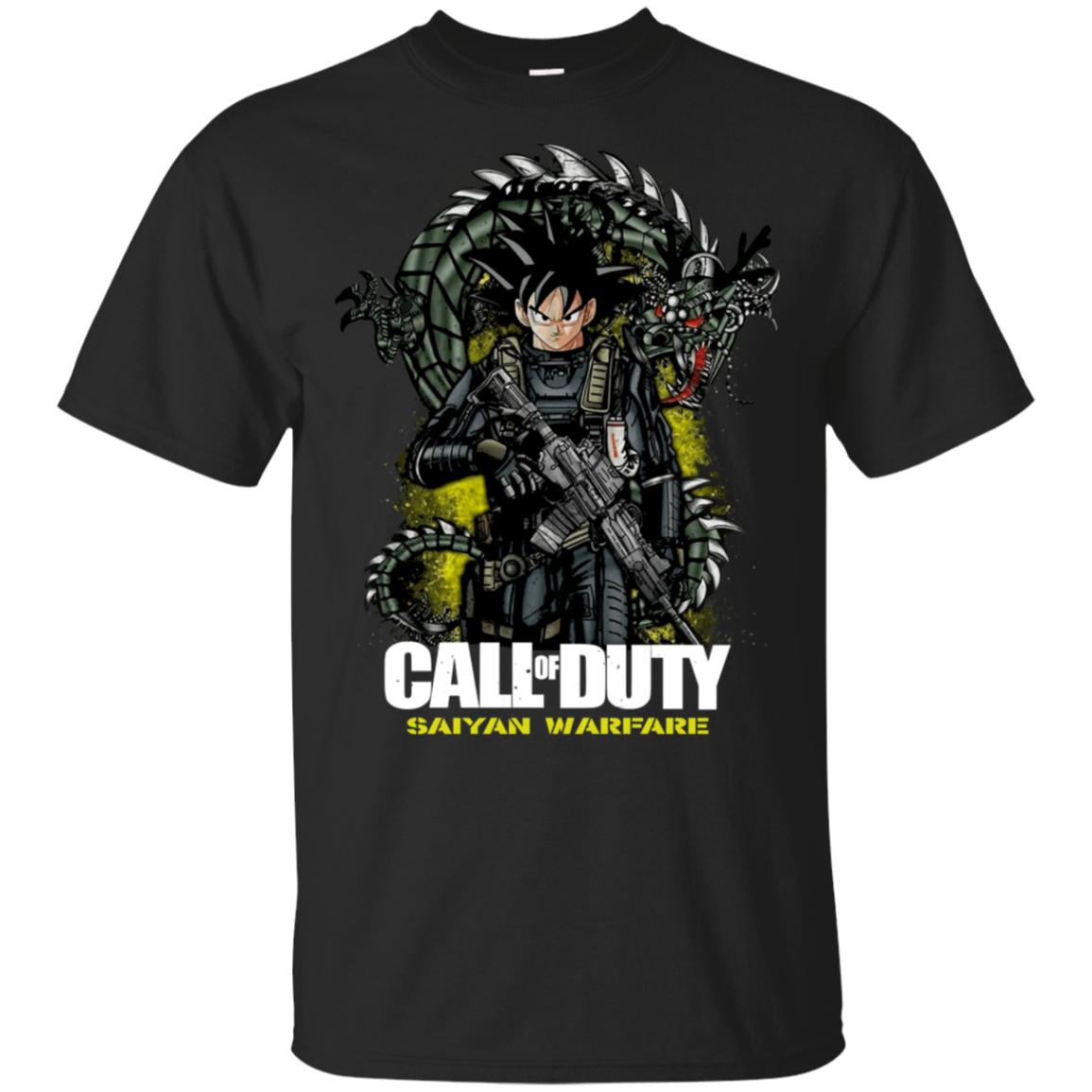 Sayan Call Of Duty Awesome Gift Shirt For Songoku Fan LT04