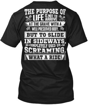 Motorcycle WHAT A RIDE! T-shirt, Crew-neck Sweatshirt, Hoodie, Tank Top, V-neck T-shirt Design 2D Full Printed Sizes S - 5XL - NMAO161