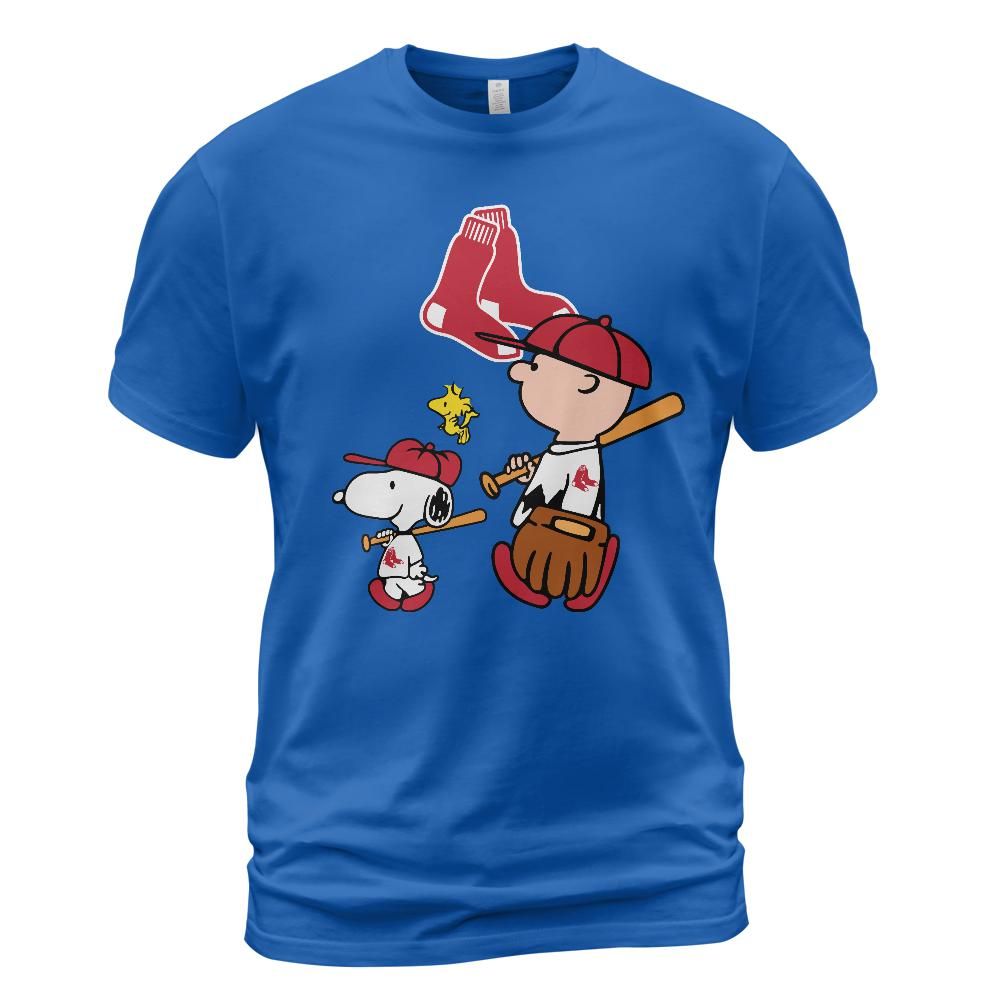 Boston Red Sox Snoopy Charlie And Woodstock