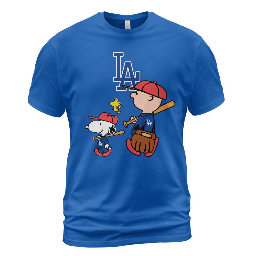 Los Angeles Dodgers Snoopy Charlie And Woodstock