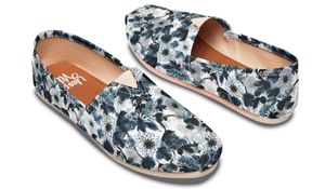 Wildomee TROPICAL FLOWER 1 Limited Edition Toms Slip On Shoes