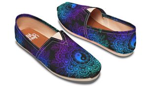 Wildomee YIN YANG MANDALA 1 Limited Edition Toms Slip On Shoes WIL000114