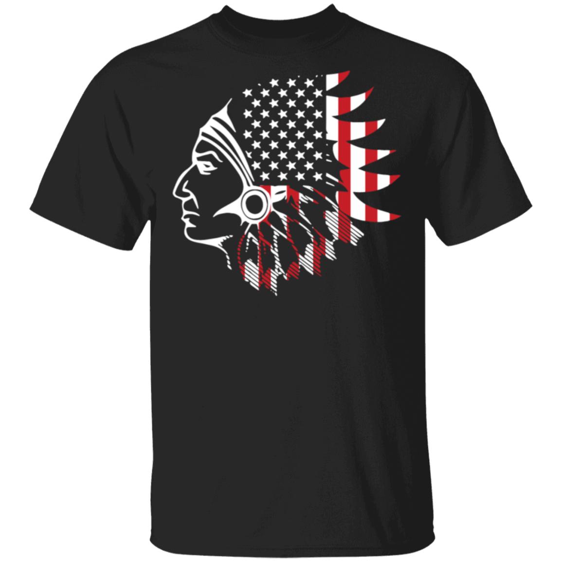 flag native american t-shirts T-Shirt