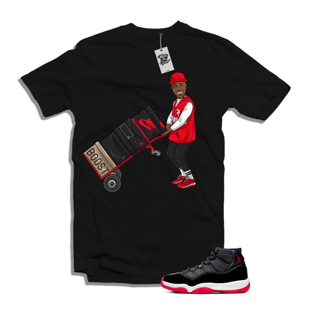 Mtk X Dababy Special Delivery Air Jordan Bred 11S Matching T Shirt