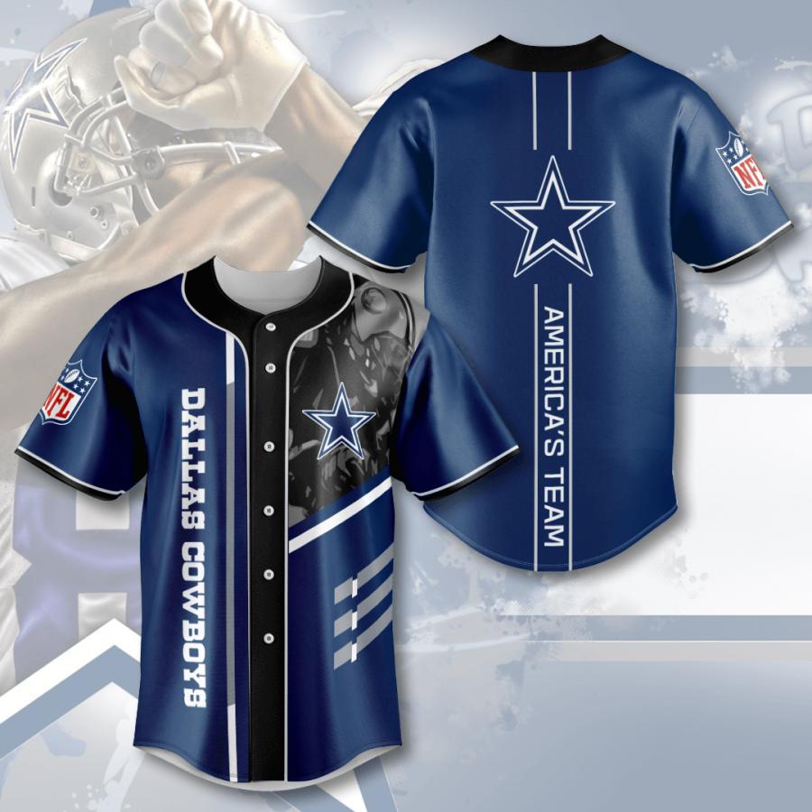 Dallas Cowboys Baseball Jersey-0070