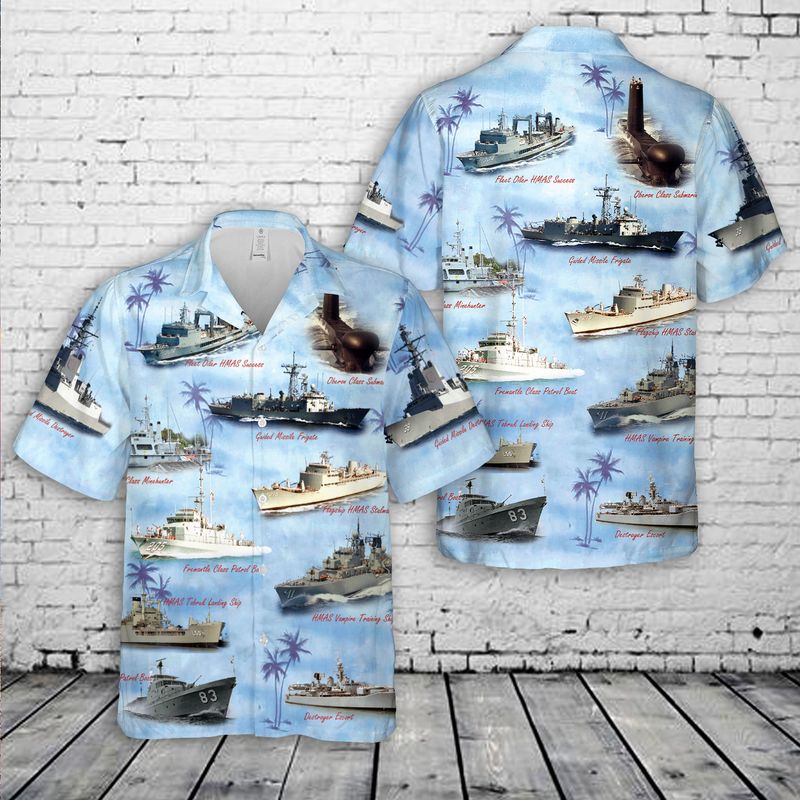 Royal Australian Navy 1911-1986 Hawaiian Shirt