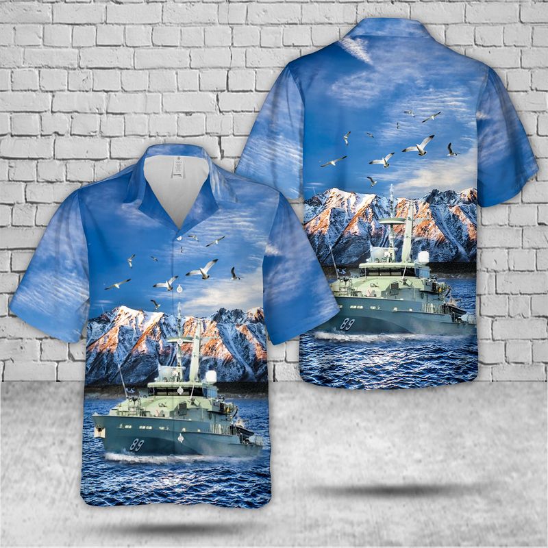 HMAS Ararat ACPB 89 Australia Day Hawaiian Shirt