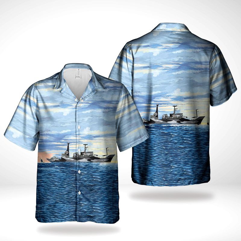 Sea Shepherd MV Sam Simon Hawaiian Shirt
