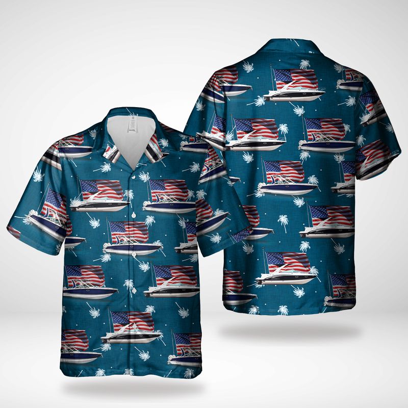 USA Chaparral Boats Sport Boats Hawaiian Shirt